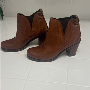 Elegant Brown Ankle Booties